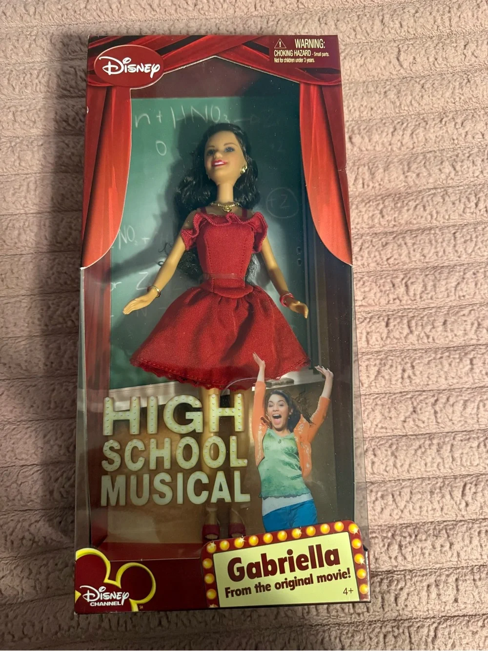 Disney High School Musical Gabriella Doll in Red Dress 2007 Mattel M6705 NRFB
